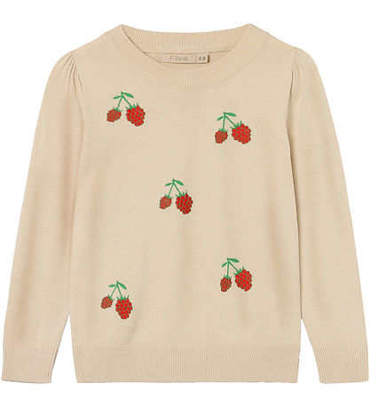 Fliink Bluse - Strick - Favo - Sandshell