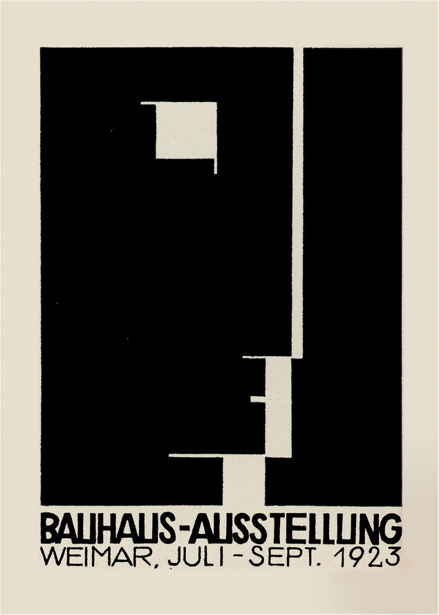 Poster & Frame Bauhaus 5 ETSY Flerfarvet