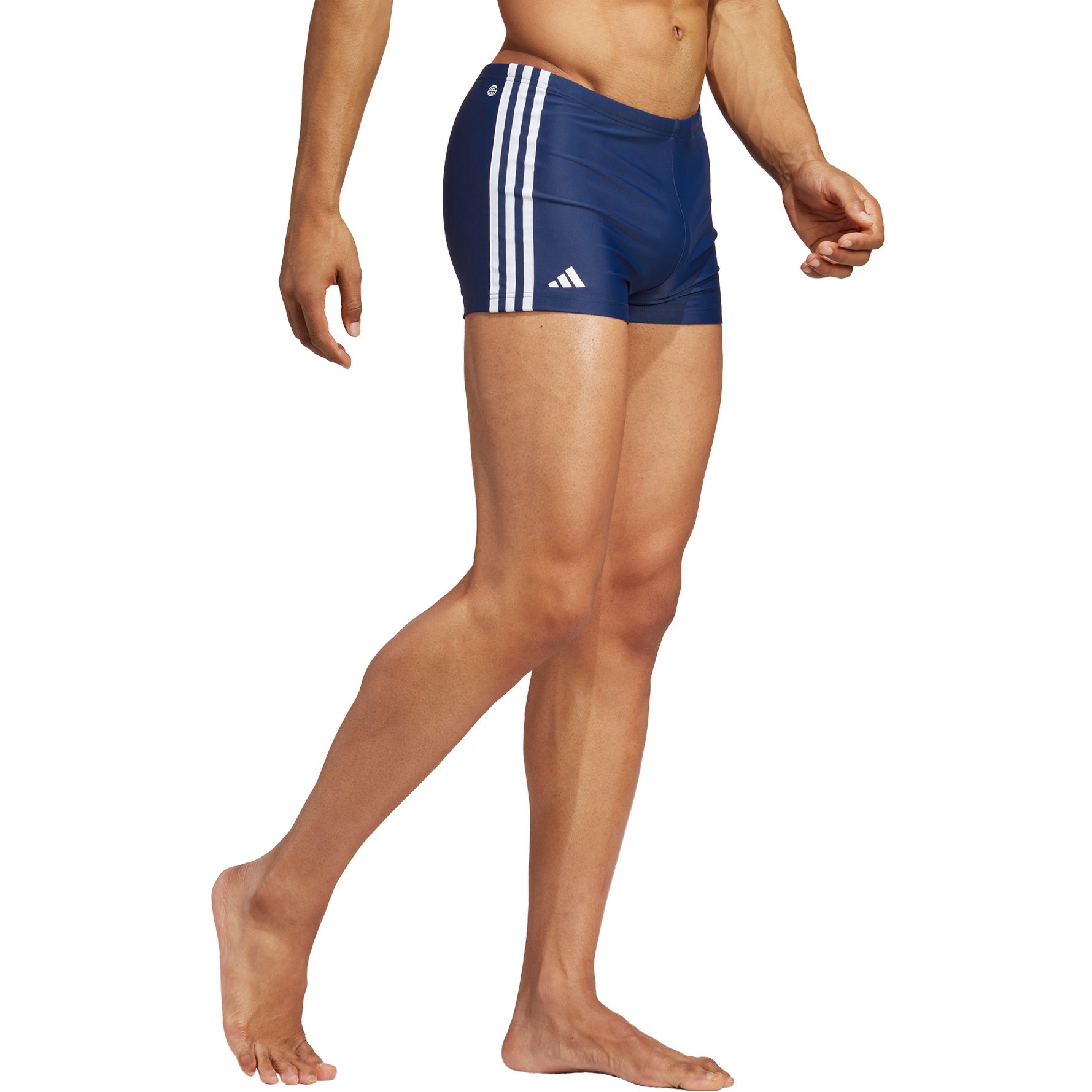 adidas Classic 3-Streifen Boxer-Badehose Herren team navy blue