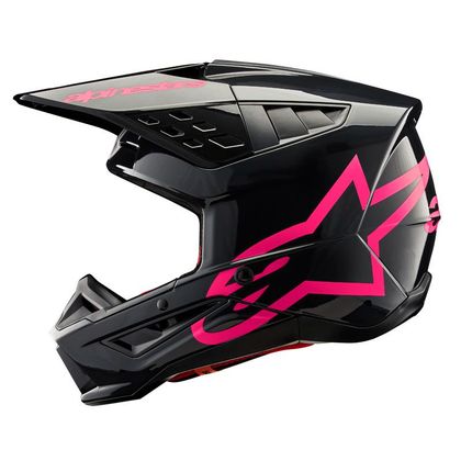 Casque cross Alpinestars SUPERTECH S-M5 - CORP 2024 - Noir / Rose