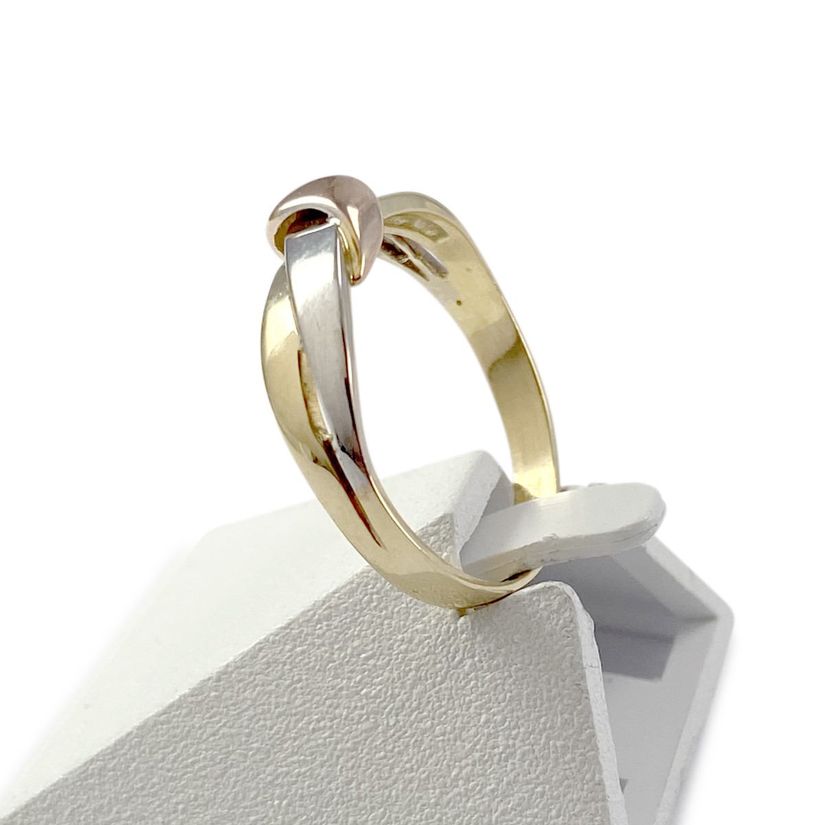 Bague d'occasion 3 ors 750 noeud