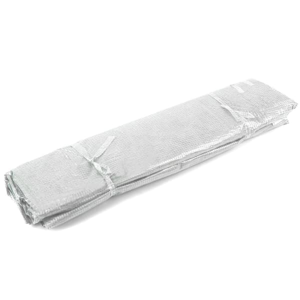 Drivhustunnel Folie 3x6m (18m²) Hvit fra Plonos