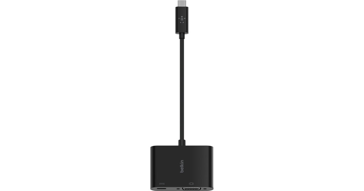 BelkinUSB-C/VGA- en oplaadadapter  (Zwart)