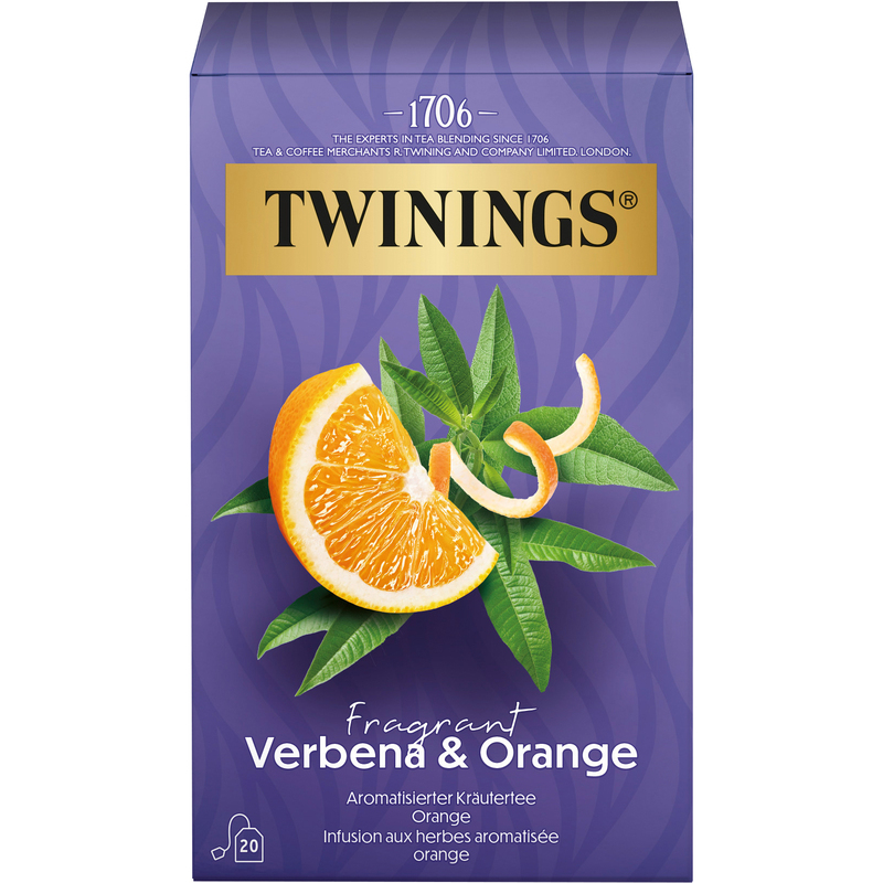 Twinings Tee Fragrant Eisenkraut & Orange, 20 Stück