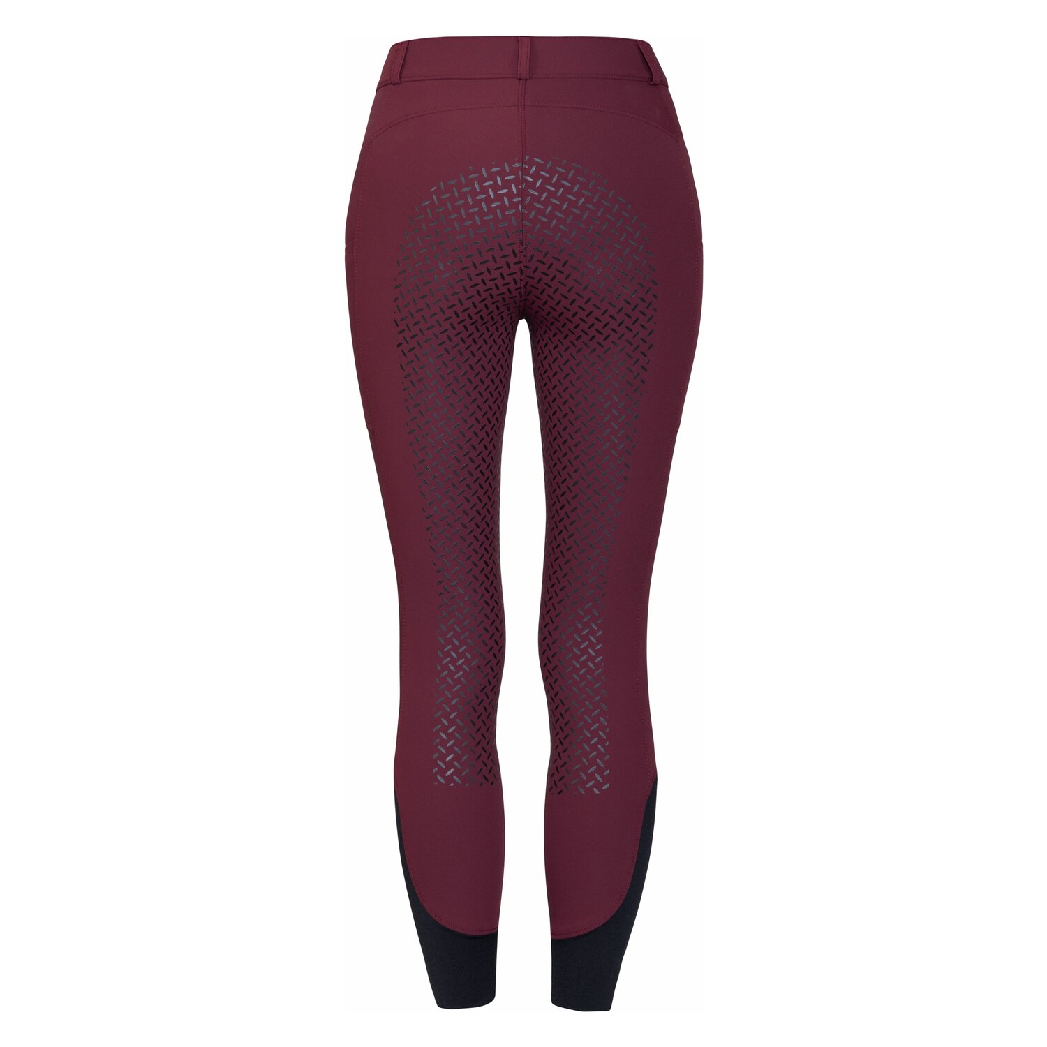 black forest Grip-Vollbesatz-Reithose  - dark berry