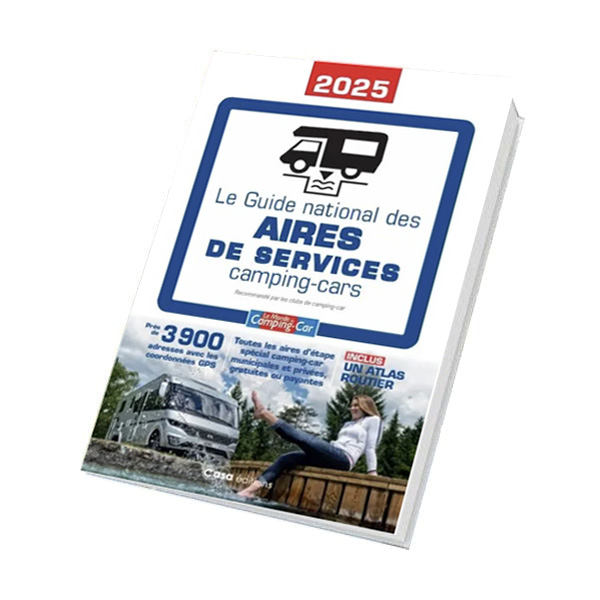Guide National des aires de services camping-car 2025