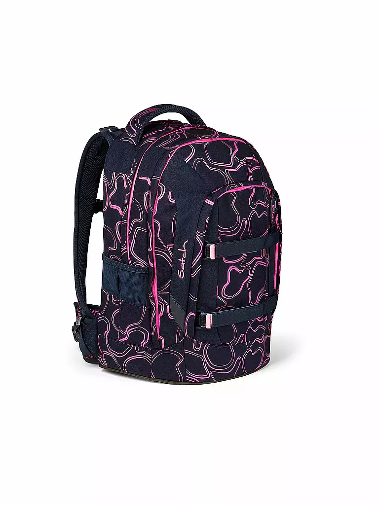 SATCH Schulrucksack Pack - Pink Supreme dunkelblau