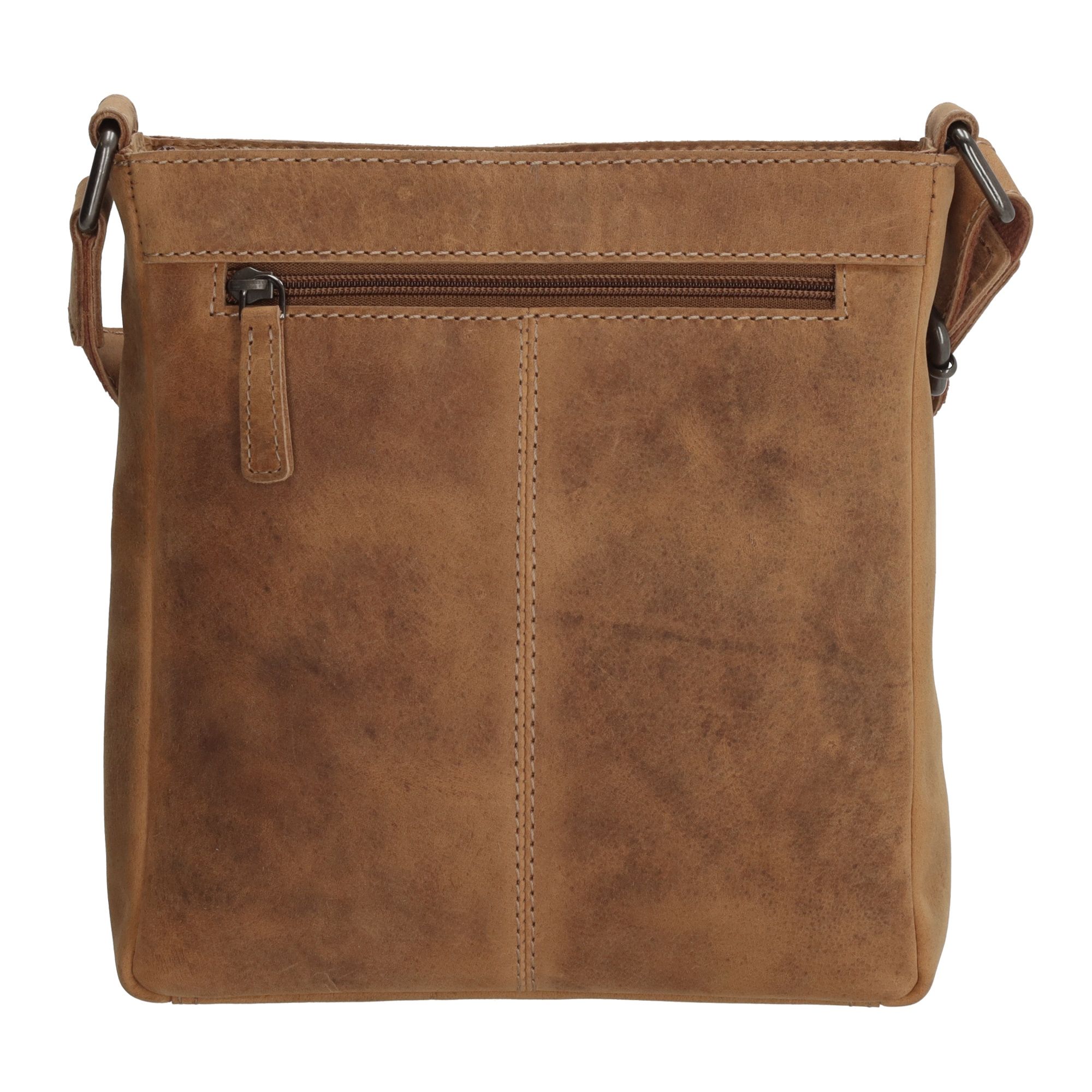 Hide & Stitches Idaho Schoudertas Bruin