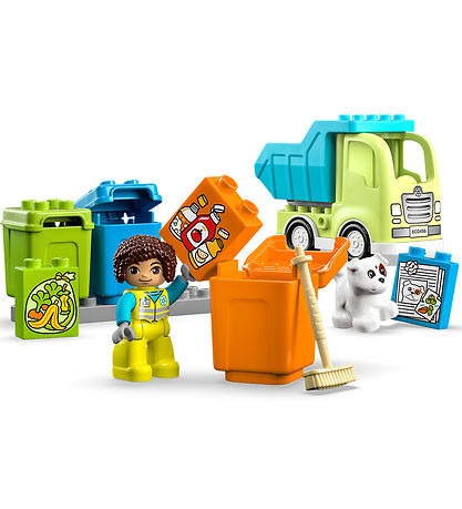LEGO? DUPLO - Affaldssorteringsbil 10987 - 15 Dele