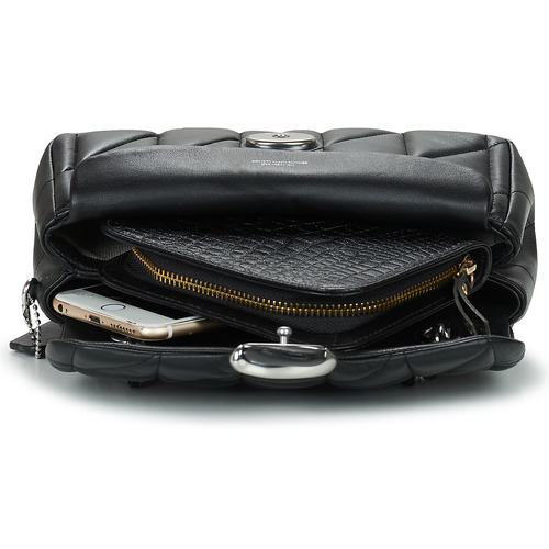 Coach - QUILTED TABBY 20 Negro / Logo / Negro