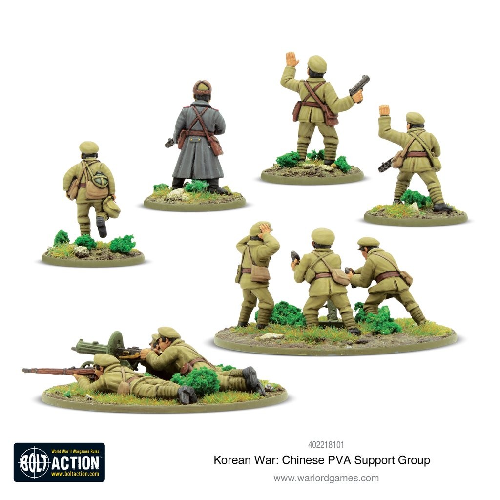 Bolt Action: Korean War - Chinese PVA Support Group