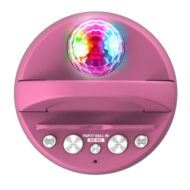 Bluetooth Lautsprecher - Partyball - pink