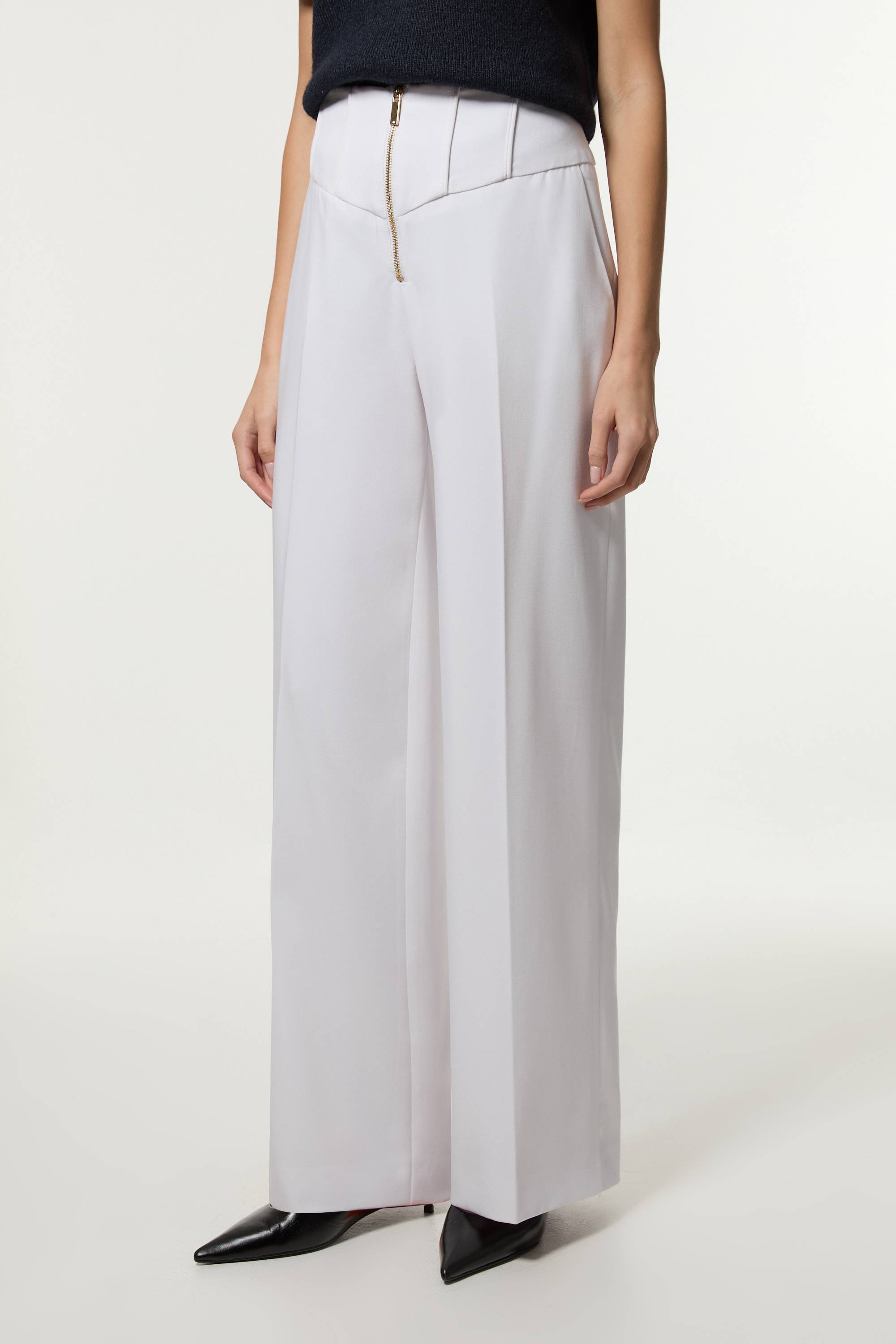 KarenMillen Pantalon droit à détail de couture sur mesure