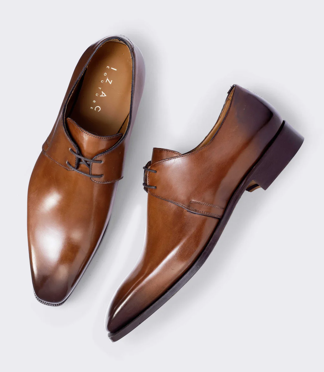 Chaussure coutures marron clair 
