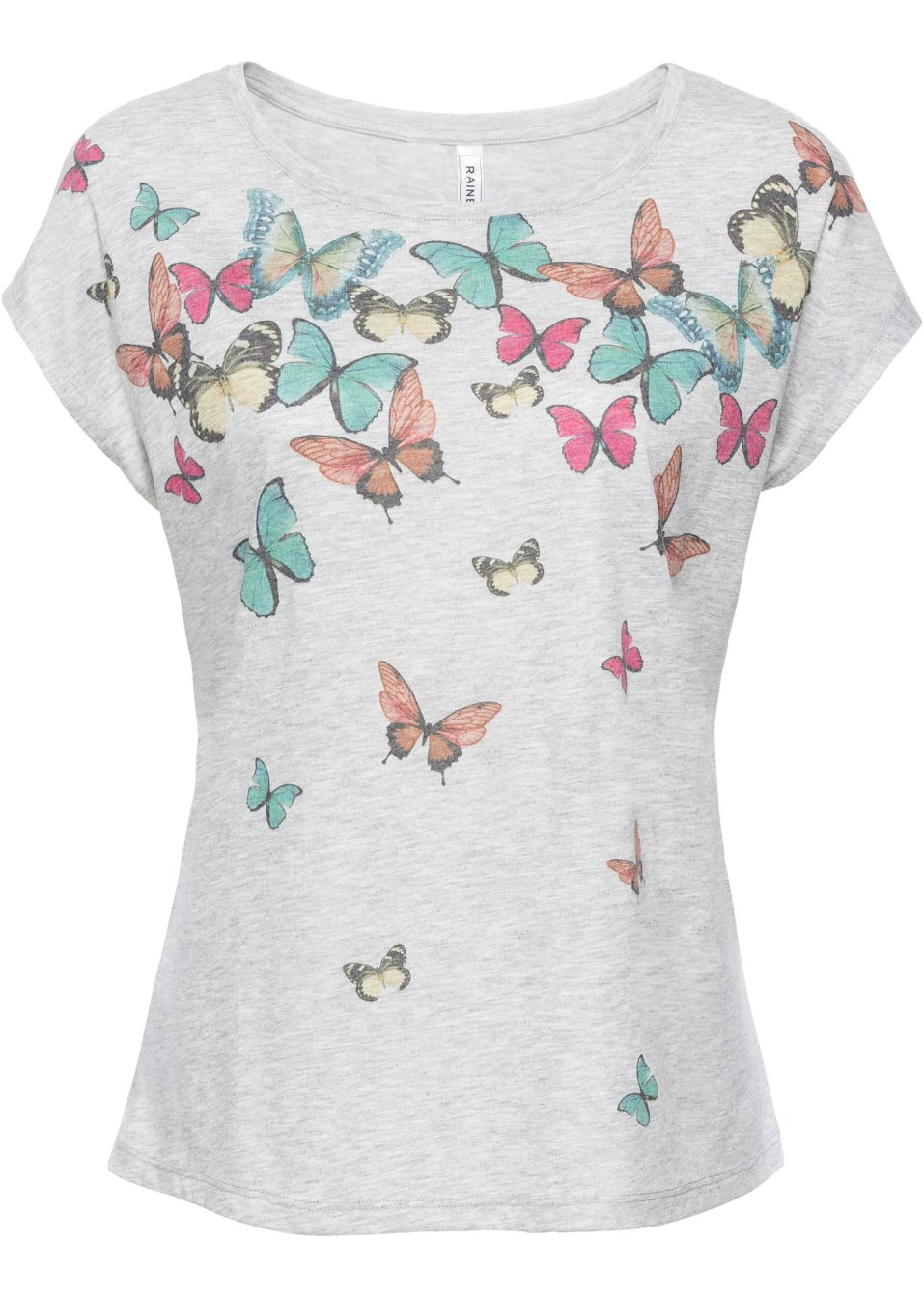 T-shirt à imprimé papillons