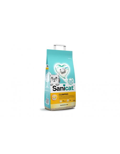 Sanicat Clumping Unscented - Kattenbakvulling - 16 l