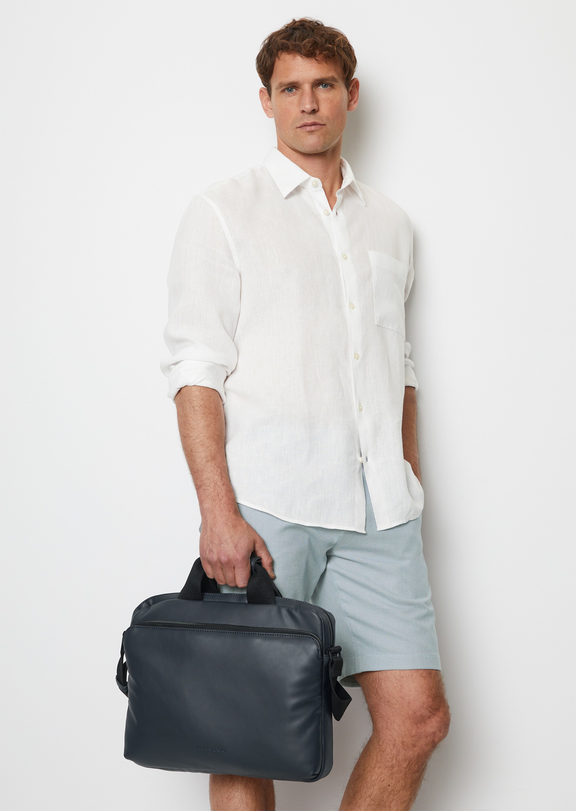 Business-Bag aus einer Lederalternative aus recyceltem Polyester
