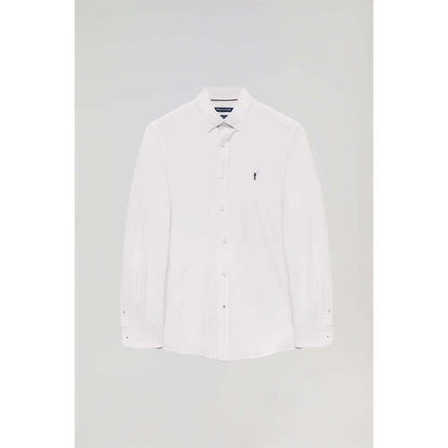 Polo Club - RIGBY GO SHIRT REG OXFORD Blanco