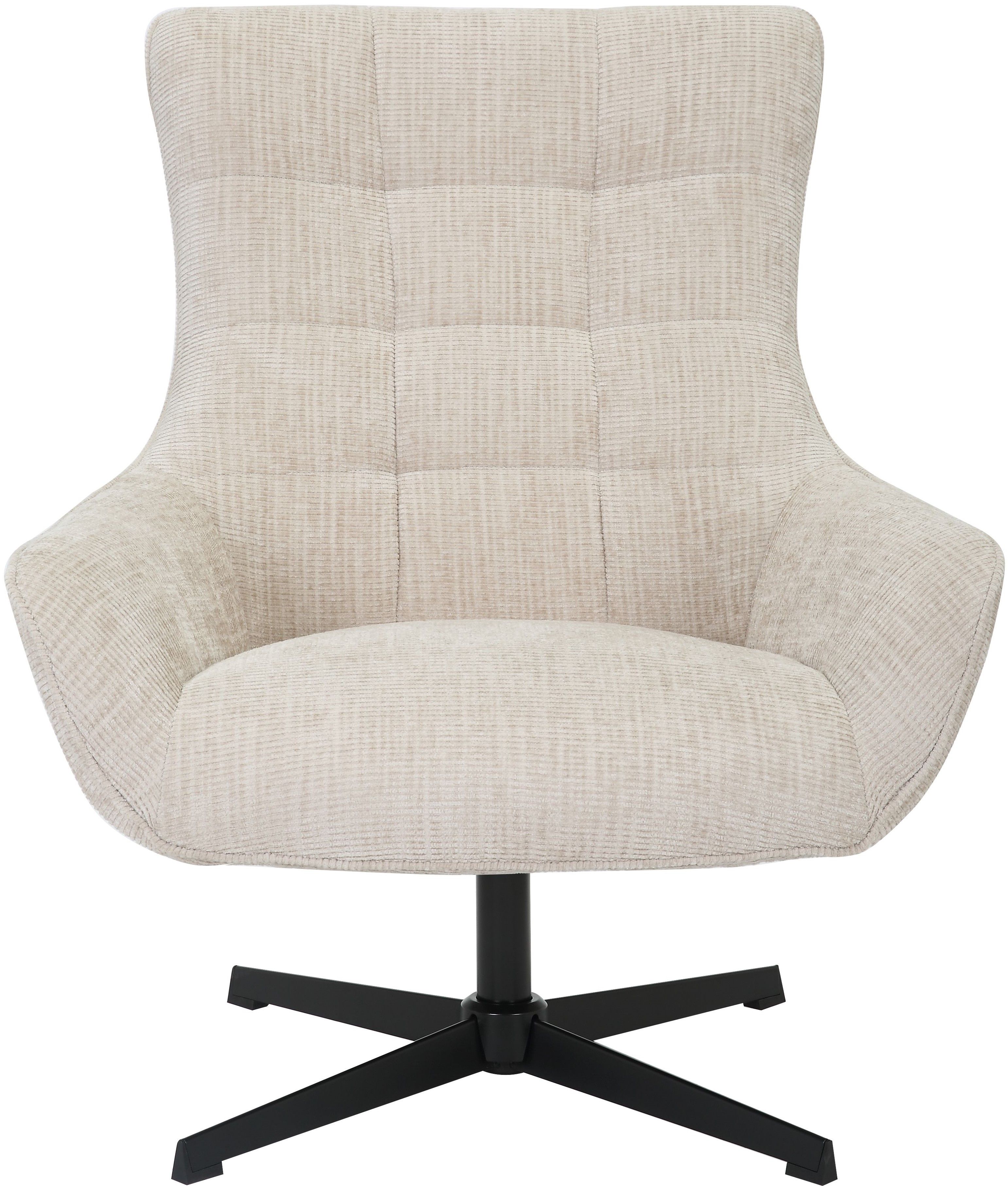 Draaifauteuil Toffee Naomi B81 x D84 x H102 cm