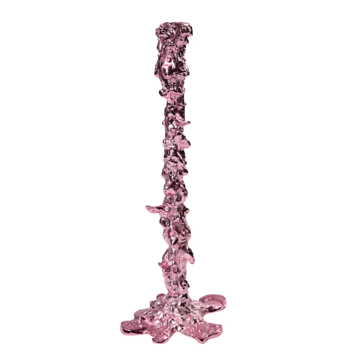 POLSPOTTEN  Drip lysestage, XXL - pink