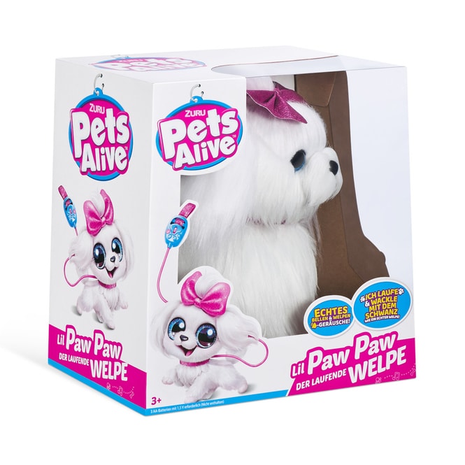 Pets Alive - Plüschwelpe Lil' Paw Paw