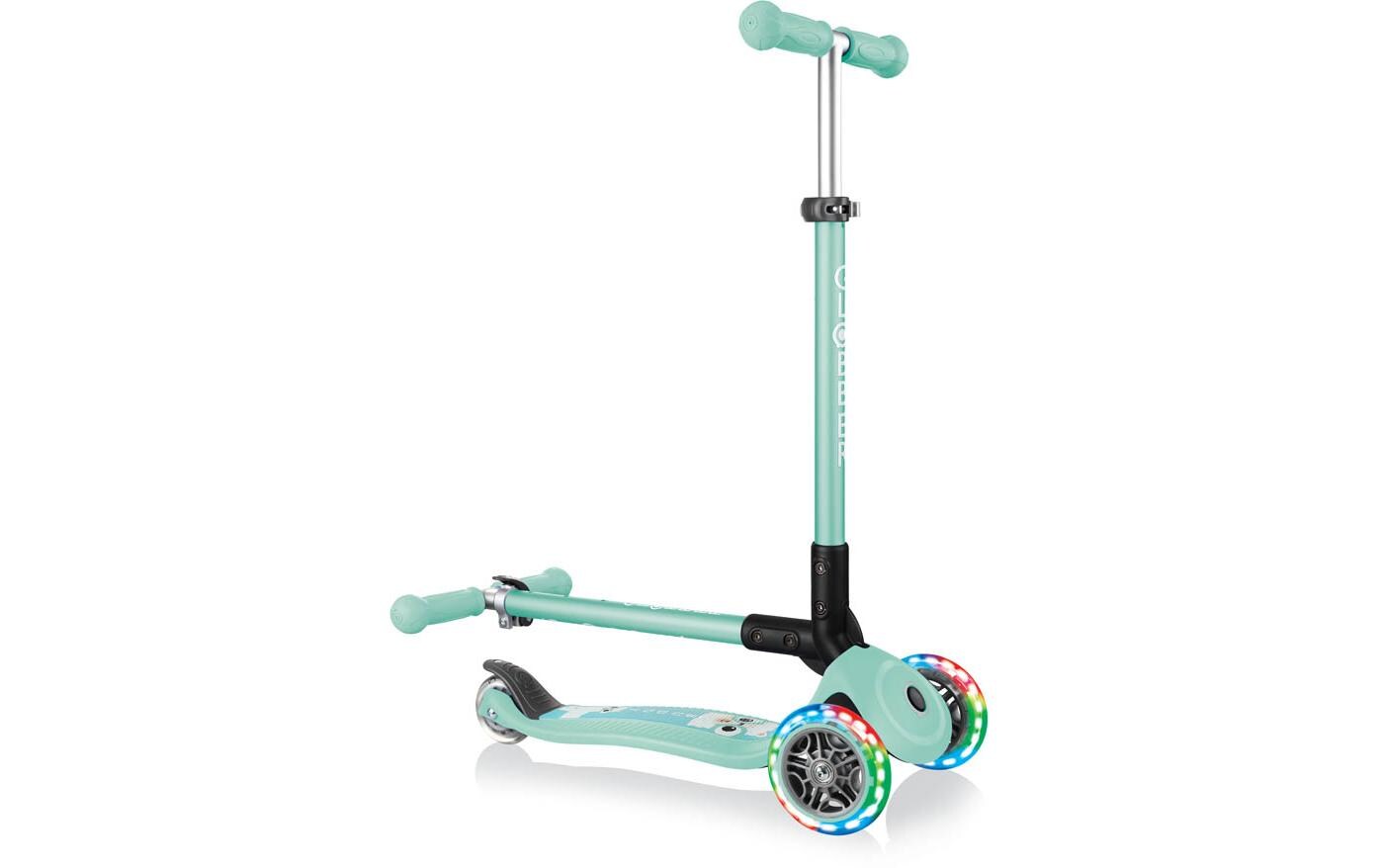 Scooter Primo Foldable Fantasy Lights MintFaltbares Kickboard