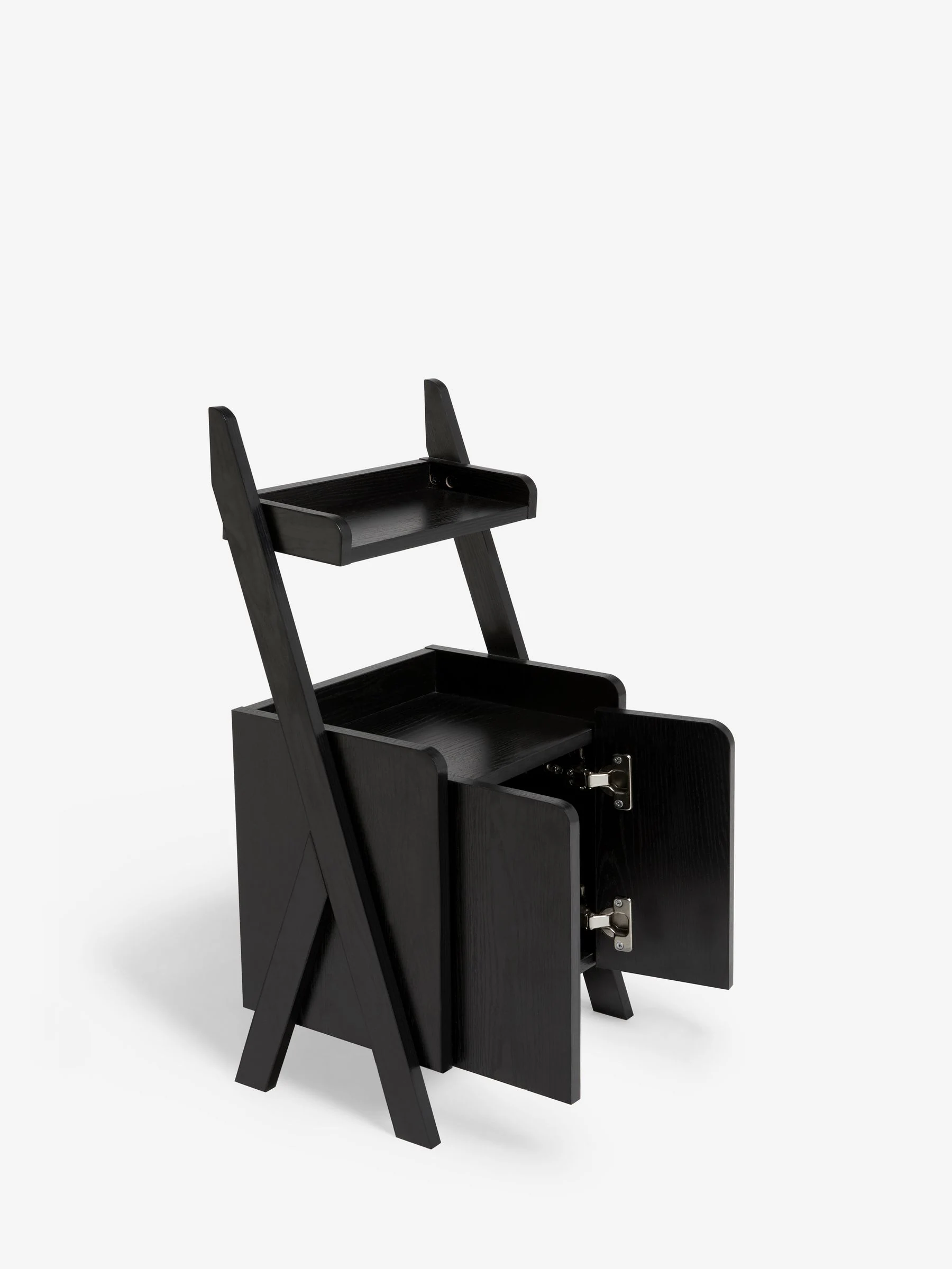 Ladder Shelf Storage Cabinet