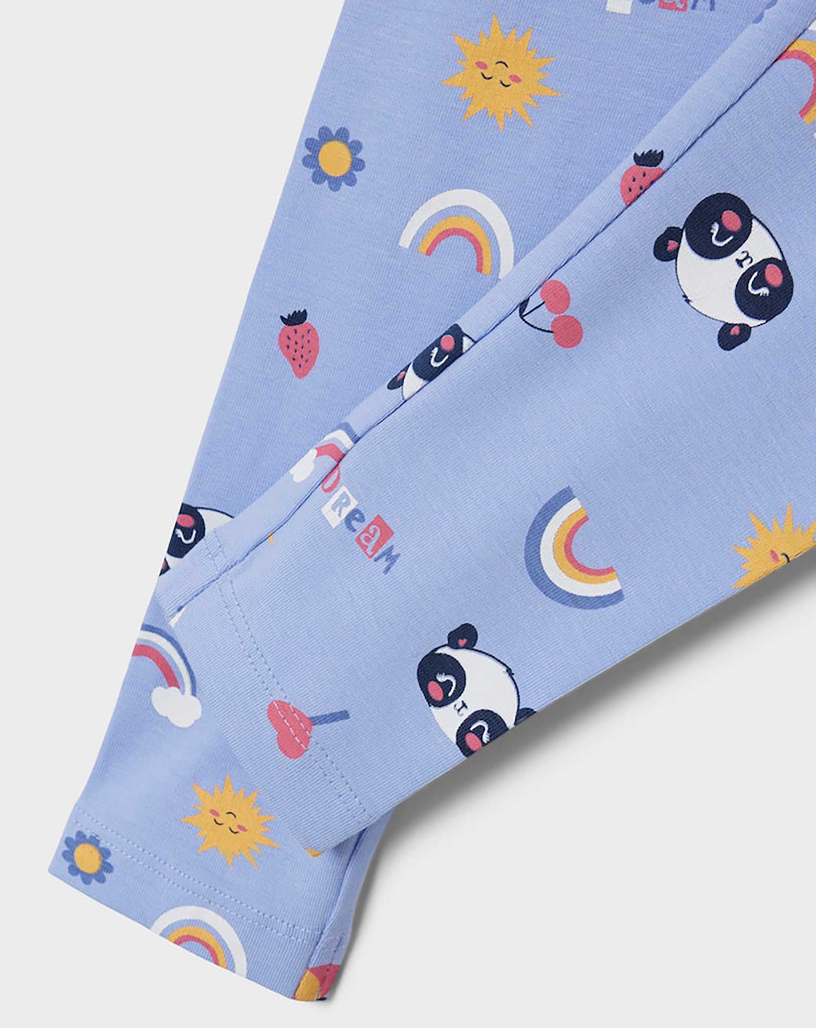 Leggings NMFVIVIAN PANDA DREAM AOP in easter egg