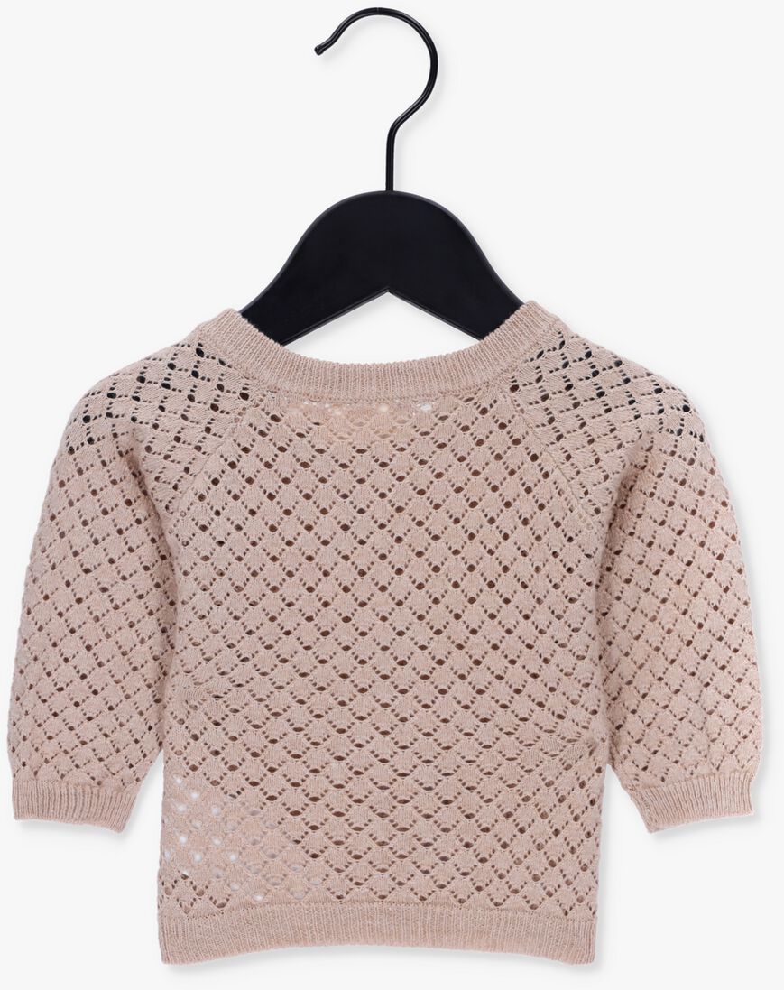 LIL\\' ATELIER beige lil' atelier trui nbfleaf ls wrap knit