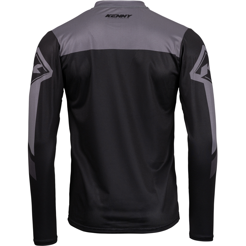 Kenny - Maillot Trial Up - 2023 Noir / Gris / Blanc