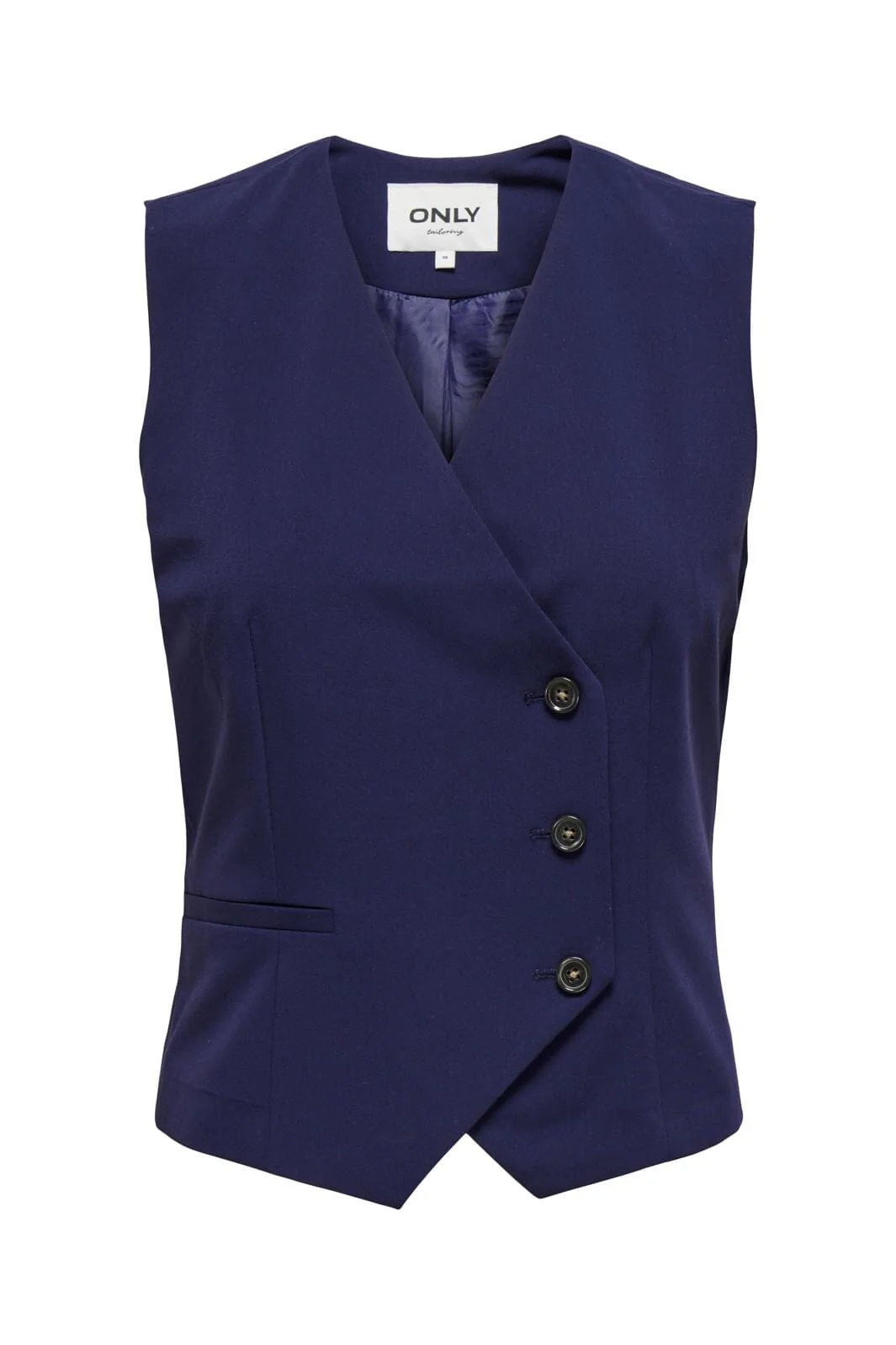 Only Onlevin Life S/L Asym Vest Cc Tlr