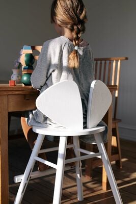 Nofred Mouse Juniorstol, White