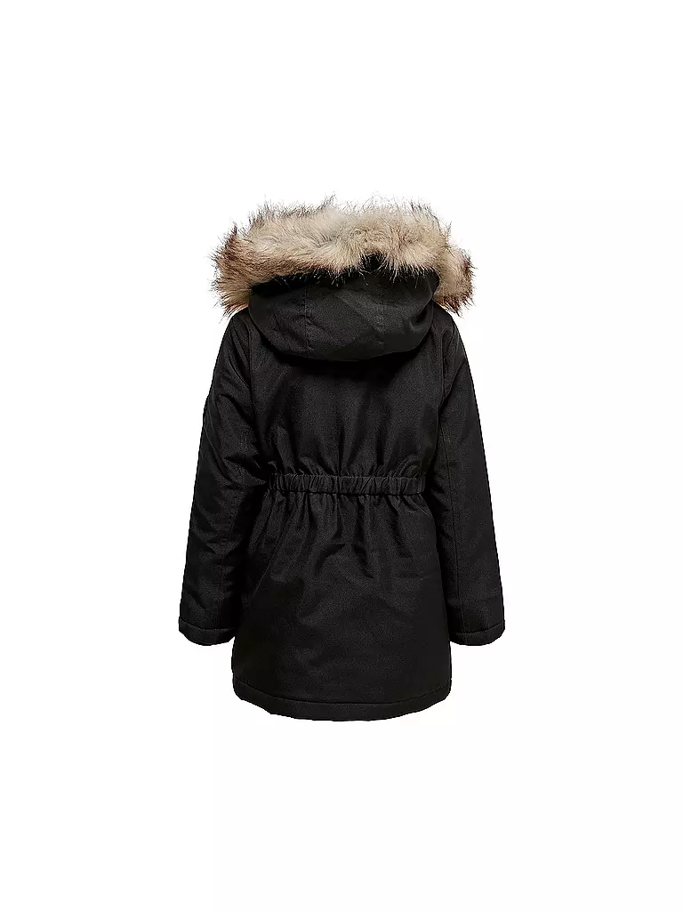 ONLY Mädchen Parka KOGIRIS  schwarz