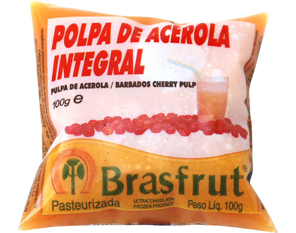 POLPA BRASFRUT DE FRUTA AÇEROLA 100G