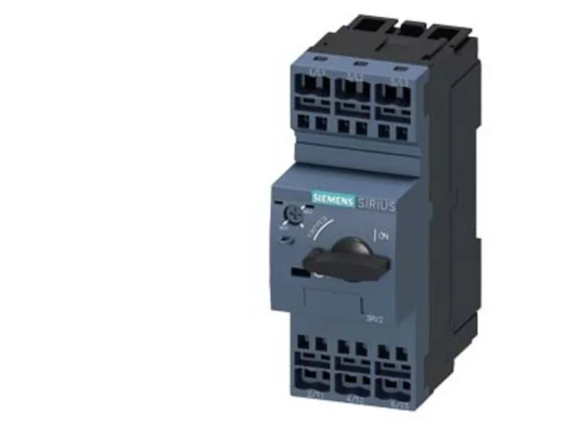 Siemens 3RV2421-4DA20 Effektafbryder 1 stk Indstillingsområde (strøm): 18 - 25 A Koblingsspænding (max.): 690 V/AC (B x H x T) 45 x 119 x 97 mm