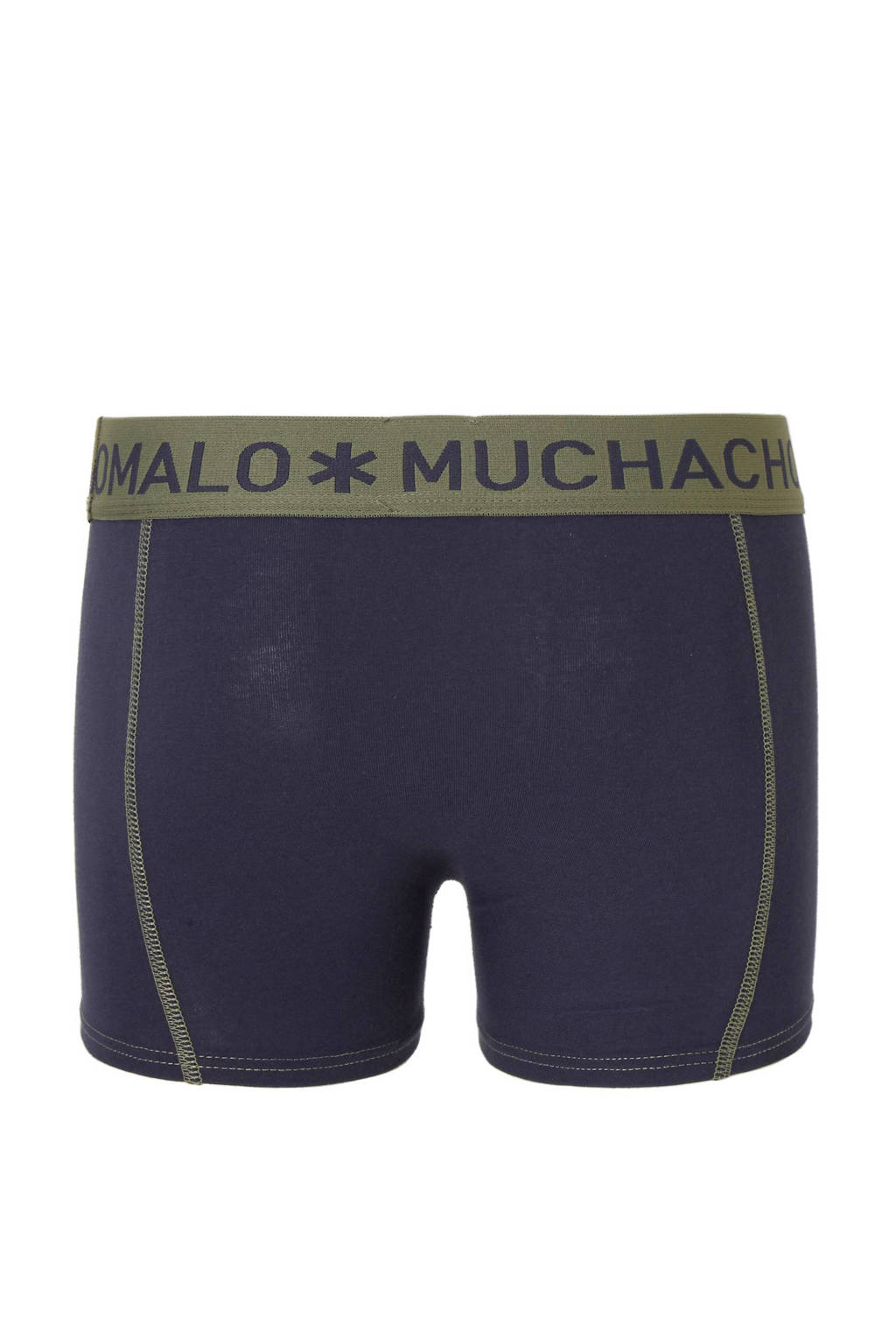 Muchachomaloboxershort -set van 3 donkerblauw/army/zwart