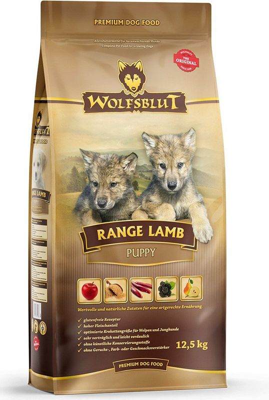 Wolfsblut - Range Lamb - Droogvoer - Graanvrij - Voor Puppy's
