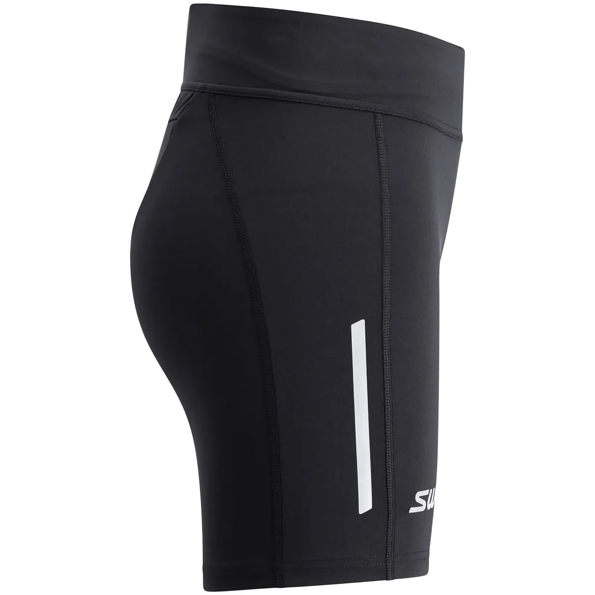 Swix Women's Pace High Waist Half Tights Black