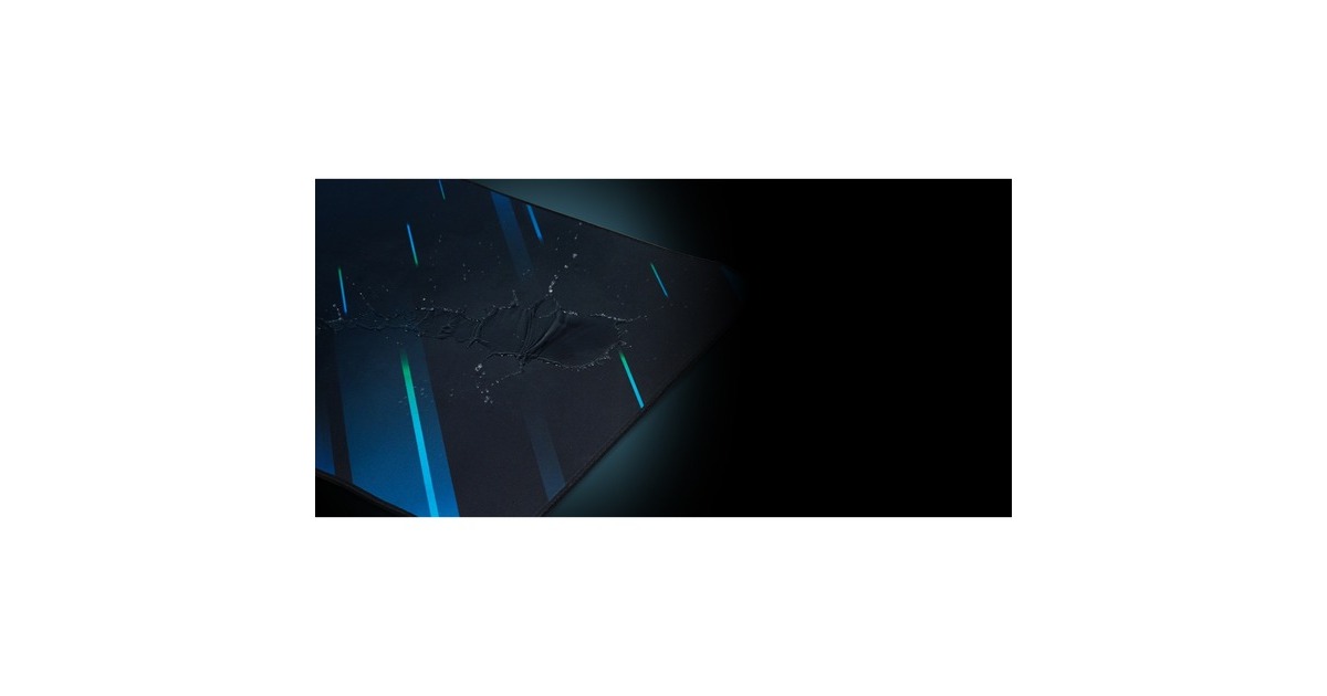AcerPredator Mousepad PMP020 (XXL)  (Zwart/blauw)