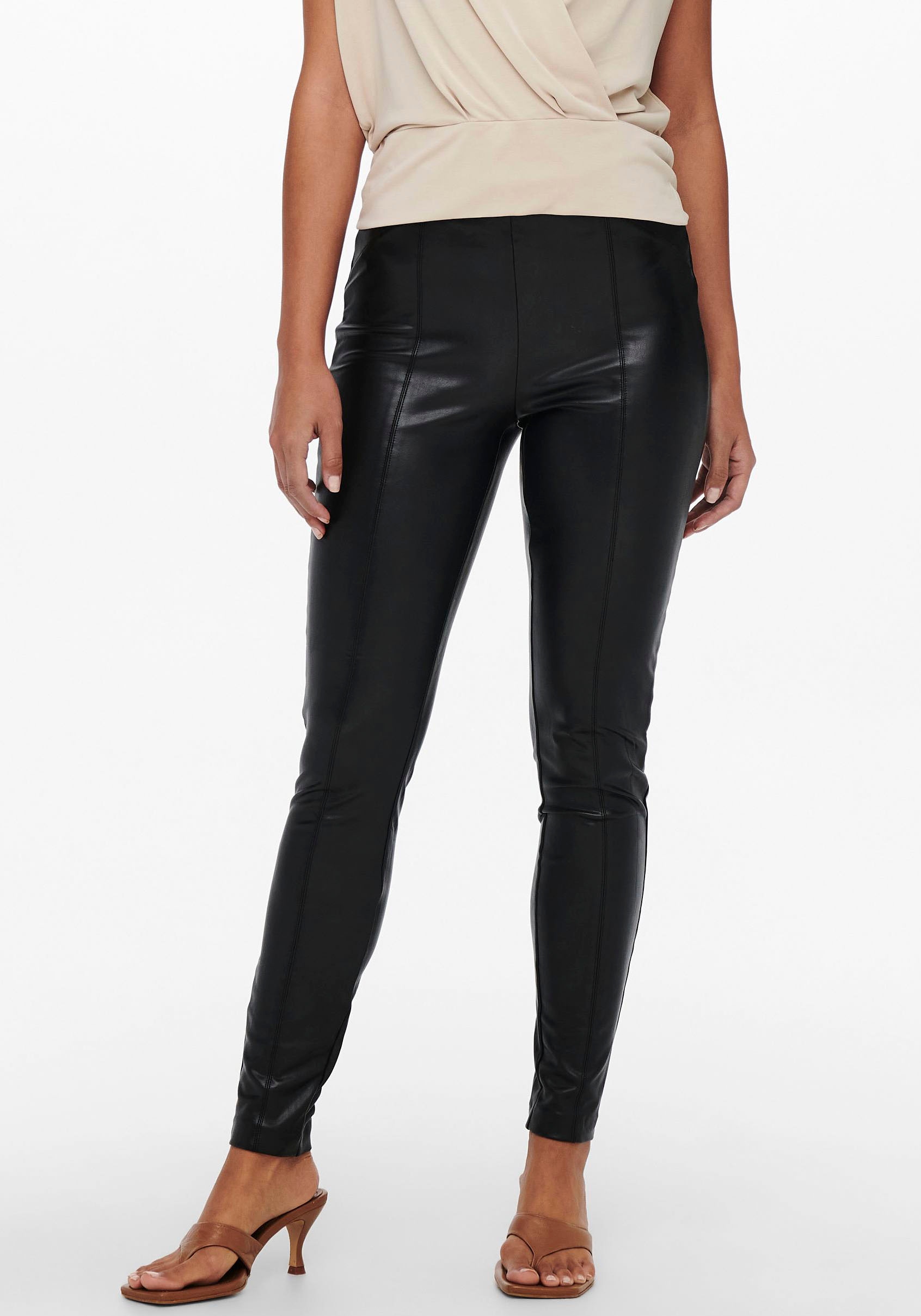ONLY Lederimitathose »ONLJESSIE FAUX LEATHER LEGGING OTW NOOS«