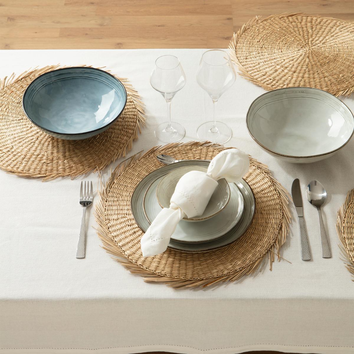SET TABLE NATUREL CUBA D.38CM