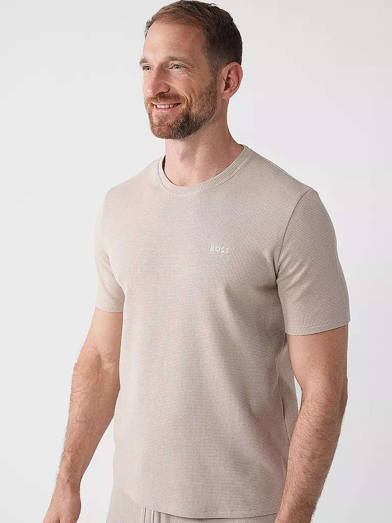 BOSS Loungewear T-Shirt beige