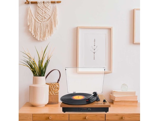 PRIXTON - Platine tourne disque Tourne-disque studio - bluetooth - 2 haut-parleurs - usb et...