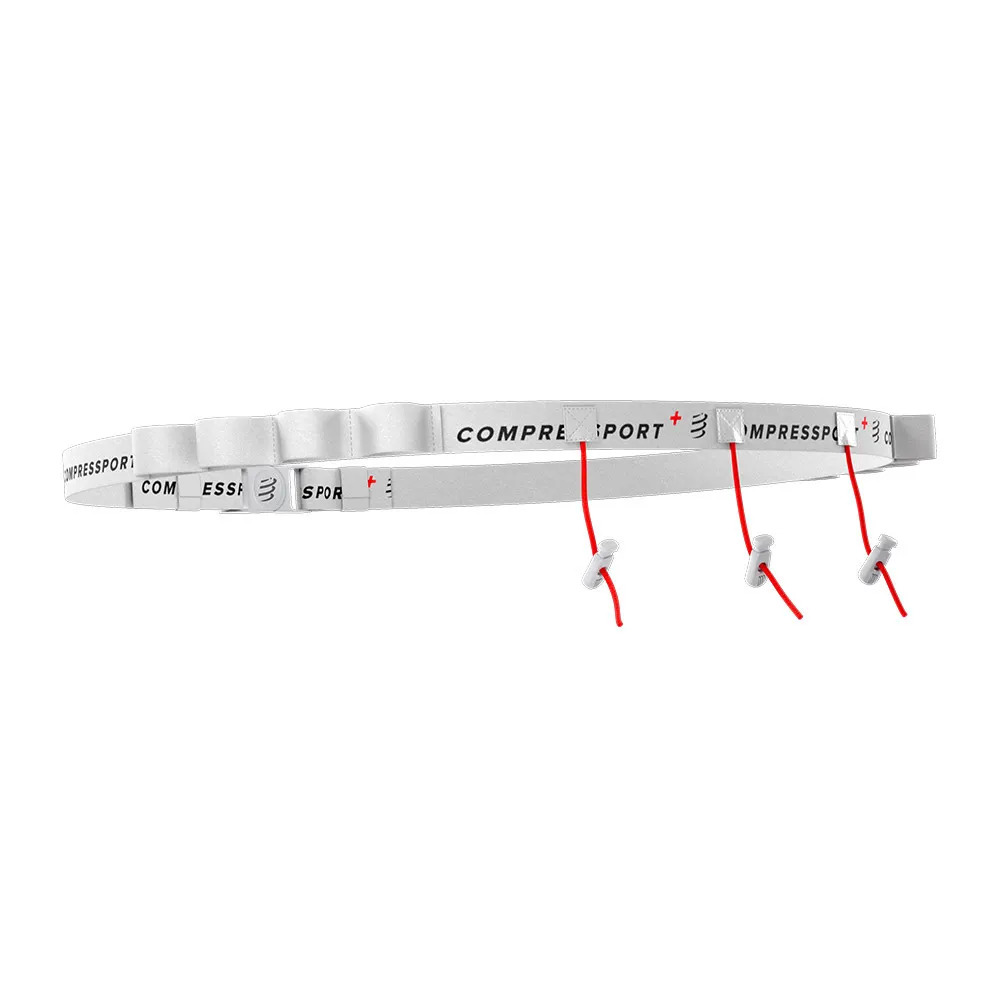 Compressport RACE - Ceinture white