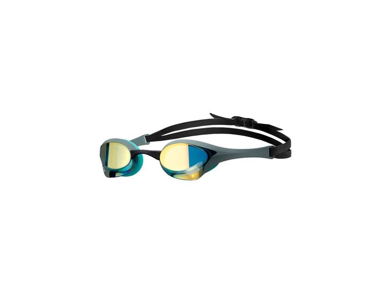 Arena Schwimmbrille Cobra Ultra Swipe Mirror Grau/Schwarz Verspiegelte Wettkampfschwimmbrille