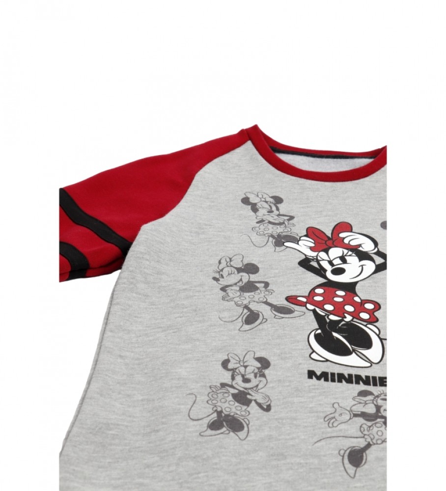 Pijama de manga comprida cinza da Minnie Shadows da Disney