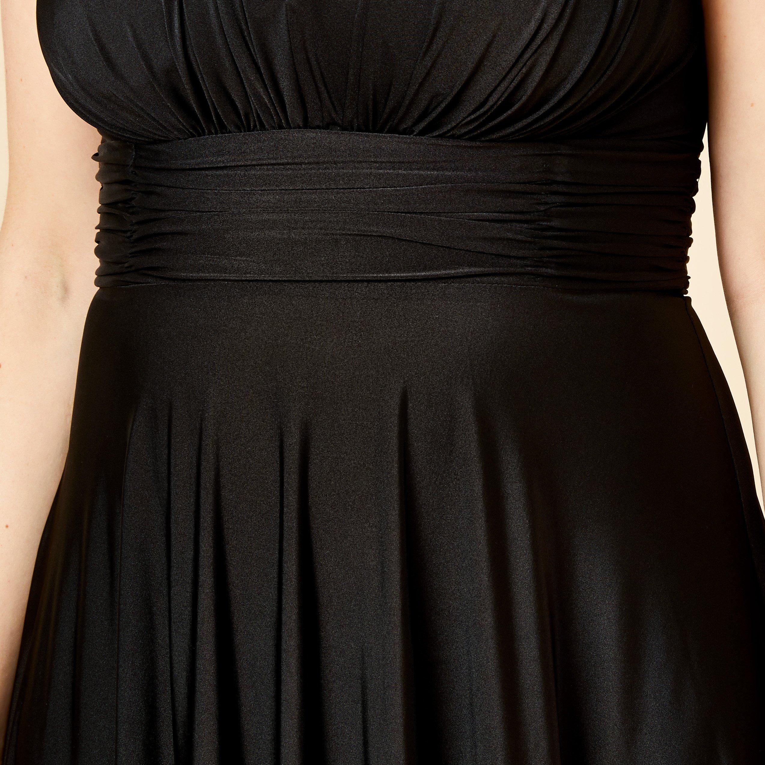 Biba Deep V Maxi Dress