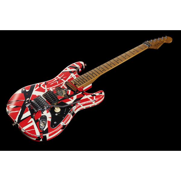 EVH Frankie Striped MN Relic