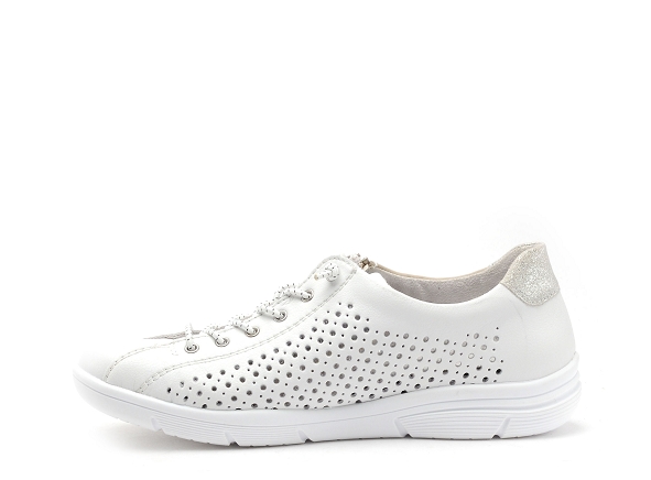 Rieker basses femme l7465 blanc