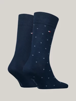 Pacote com 2 pares de meias clássicas de bolinhas
